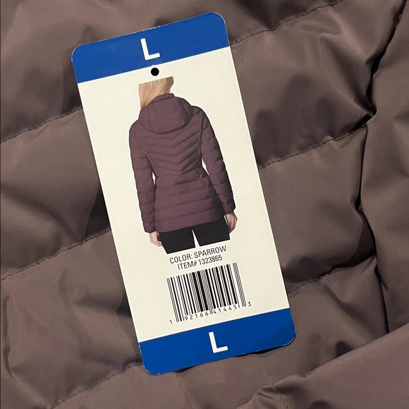 32 Degrees Cool Women's Plum Chocolate Puffer Jacket - L 21-22 PTP - Picture 3 of 12